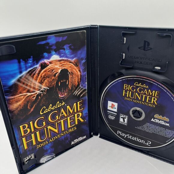 Cabela's Big Game Hunter: 2005 Adventures (Sony PlayStation 2, 2004) PS2 CIB - Picture 5 of 13
